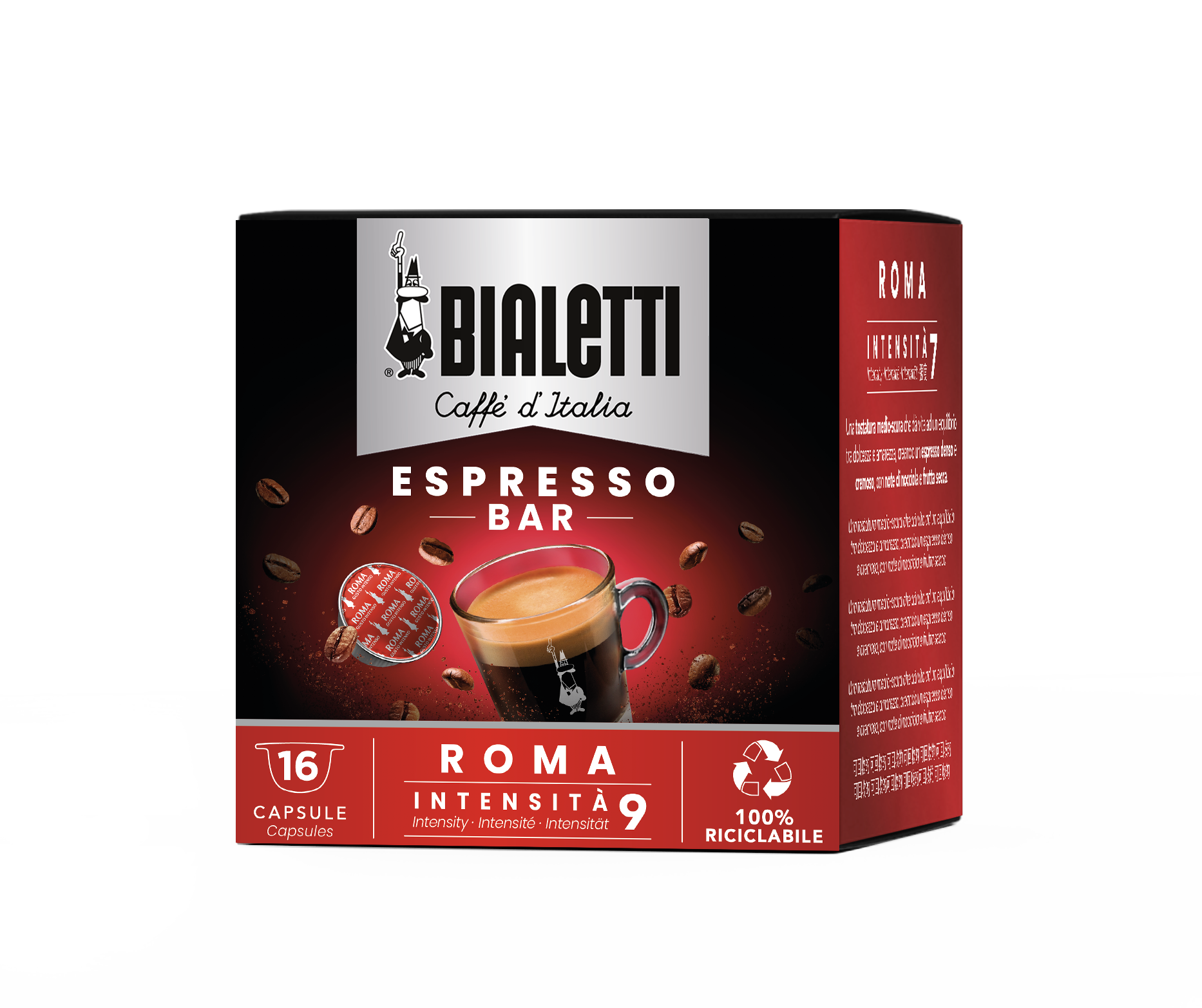 Kit 128 Capsule Bialetti Roma